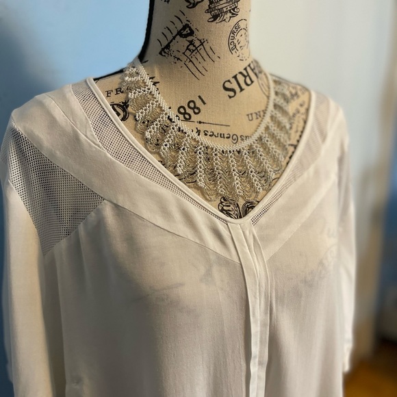 2 X 12 Short Sleeve Blouse Red X - Picture 13 of 14